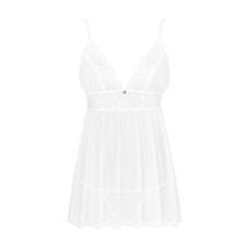 Пеньюар и трусики Obsessive Heavenlly babydoll & thong XS/S