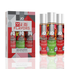 Набір System JO Tri-Me Triple Pack — Flavors (3×30 мл) три різні смаки оральних змазок