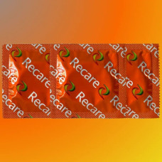 Презервативи Recare Color Fruit Flavour Condoms 3 шт, аромати: м'ята, банан, полуниця