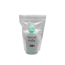 Крафтове мило-член із присоскою Чистий Кайф Turquoise size L, натуральне
