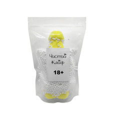 Крафтове мило-член із присоскою Чистий Кайф Yellow size XL, натуральне