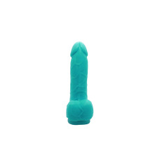 Крафтове мило-член із присоскою Чистий Кайф Turquoise size S натуральне