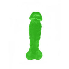 Крафтове мило-член із присоскою Чистий Кайф Green size XL, натуральне