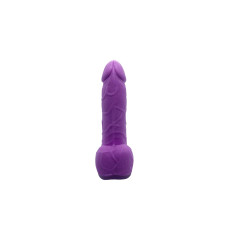Крафтове мило-член із присоскою Чистий Кайф Violet size S натуральне