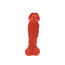 Крафтове мило-член із присоскою Чистий Кайф Red size XL, натуральне