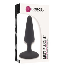 Анальна пробка Dorcel Best Plug S м'який soft-touch силікон, макс. діаметр 3,1 см