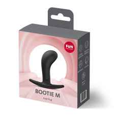 Анальна пробка Fun Factory BOOTIE M Black, діаметр 3,3 см, тонкий обмежувач