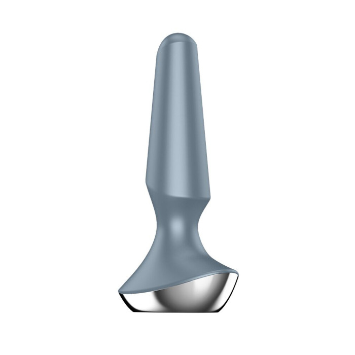 Анальна смарт-вібропробка Satisfyer Plug-ilicious 2 Ice Blue