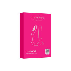 Анальна смарт-вібропробка Lovense Lush Anal, дуже потужна, LED-підсвічування