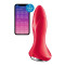 Анальна смарт-вібропробка із перлинним масажем Satisfyer Rotator Plug 1+ Red