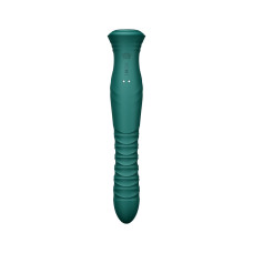 Пульсатор-кролик з вібрацією Zalo Mose 2 Turquoise Green