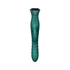 Пульсатор-кролик з вібрацією Zalo Mose 2 Turquoise Green