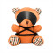 Плюшевый медвежонок ROPE Teddy Bear БДСМ в кожаной маске и обвязке, 22x16x12 см