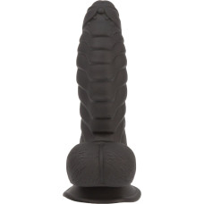 Фаллоимитатор ADDICTION Ben 7" Dildo With Balls Black, вибропуля в подарок