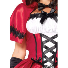 Костюм червоної шапочки Leg Avenue Gothic Red Riding Hood S