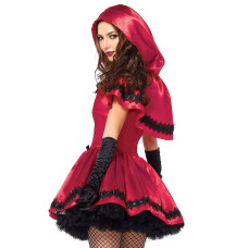 Костюм червоної шапочки Leg Avenue Gothic Red Riding Hood S