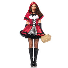 Костюм червоної шапочки Leg Avenue Gothic Red Riding Hood M
