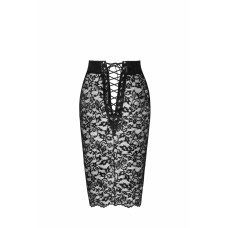 Спідниця Noir Handmade F302 Ambivalence lace up midi skirt - M