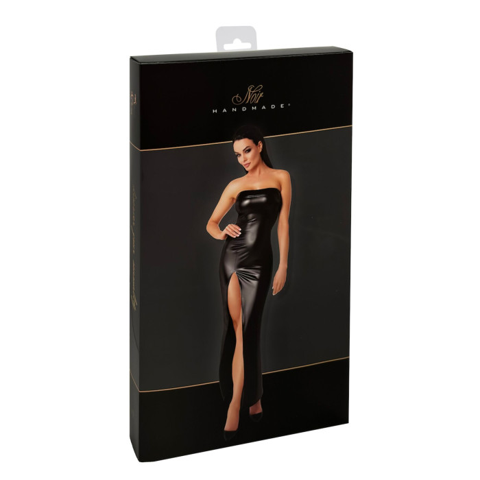 Сукня Noir Handmade F336 Powerwetlook long dress - XL
