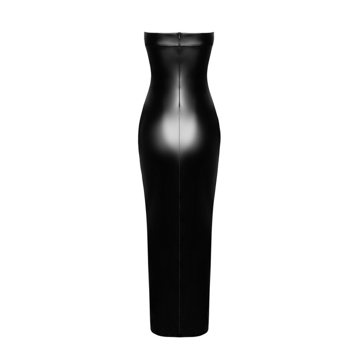Сукня Noir Handmade F336 Powerwetlook long dress - XL