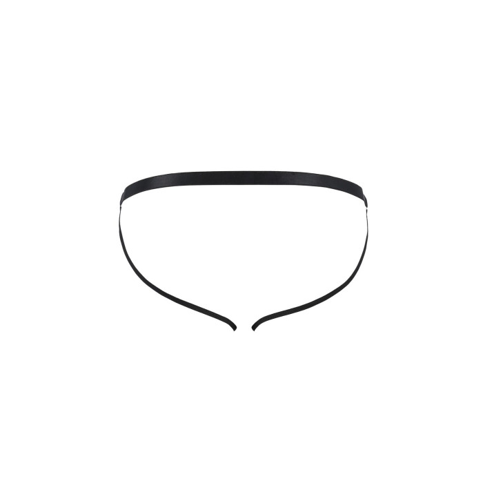 Мужские открытые слипы Passion 034 OPEN LUKE XXL/XXXL Black, экокожа