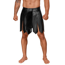 Чоловіча спідниця гладіатора Noir Handmade H053 Eco leather men's gladiator skirt - M
