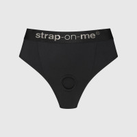 Трусики з фіксацією дилдо Strap-On-Me Harness Lingerie Idole - L - Black