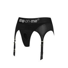 Труси для страпону з підв'обов'язками для панчіх Strap-On-Me REBEL HARNESS - M