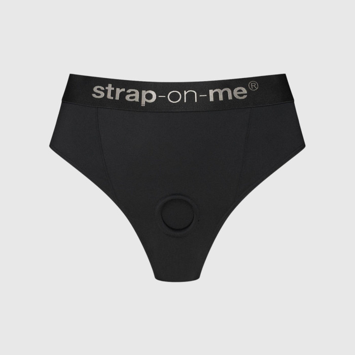 Трусики з фіксацією дилдо Strap-On-Me Harness Lingerie Idole - XS - Black