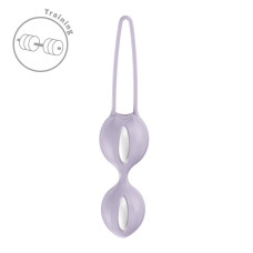Вагінальні кульки Fun Factory SMARTBALLS DUO Purple, 2 шт, діаметр 3,2 та 3,6 см