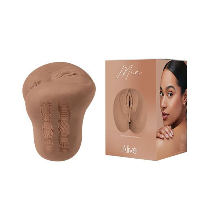Мастурбатор Alive Mia Super Realistic Masturbator XL Caramel