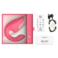 Вакуумний кліторальний стимулятор Womanizer Blend Vibrant Rose
