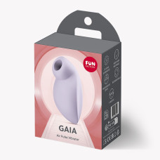 Вакуумний стимулятор Fun Factory Gaia Purple, 11 рівнів вакууму, потужний мотор