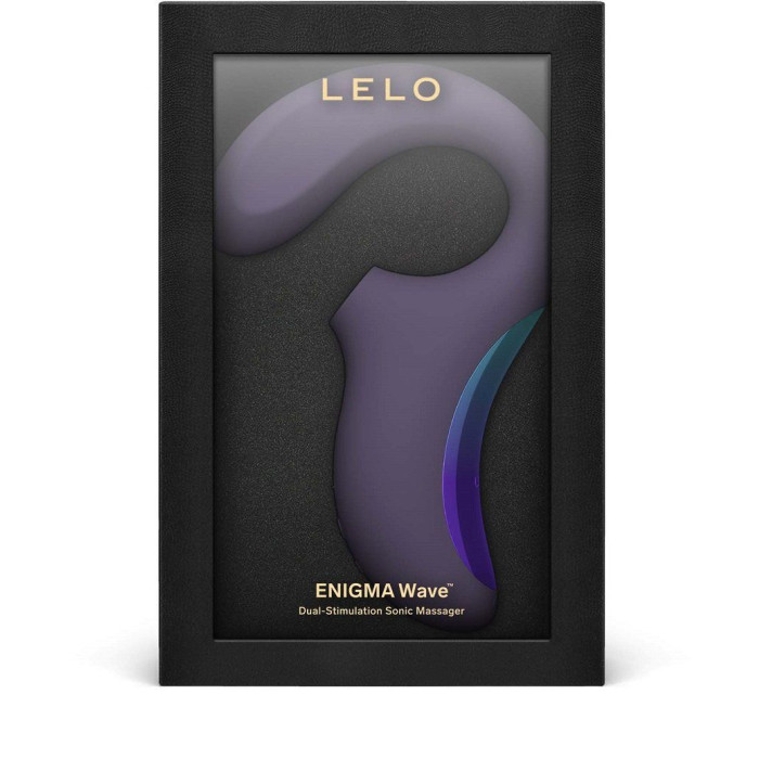 Клиторально-вагинальный звуковой стимулятор LELO Enigma WAVE Cyber Purple, 3 типа стимуляции