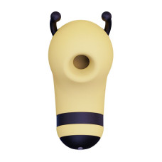 Вакуумний стимулятор із мікрострумами CuteVibe Beebe Yellow, на палець