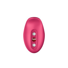 Вакуумний стимулятор Fun Factory Belle Raspberry, 11 режимів роботи, перезаряджуваний