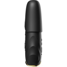 Смарт-вібратор для грудей Zalo - Nave Obsidian Black, пульт ДК, робота через додаток