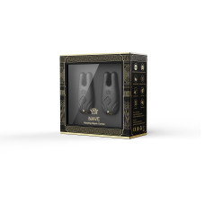 Смарт-вібратор для грудей Zalo - Nave Obsidian Black, пульт ДК, робота через додаток