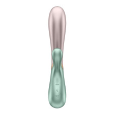 Смарт вібратор-кролик із підігрівом Satisfyer Hot Lover Green