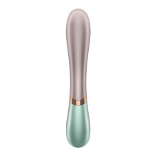 Смарт вібратор-кролик із підігрівом Satisfyer Hot Lover Green