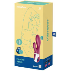 Смарт вібратор-кролик із підігрівом Satisfyer Heated Affair