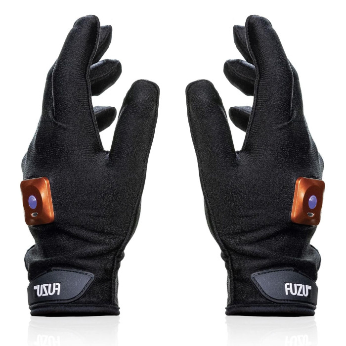 Віброрукавички (пара) FUZU Gloves Vibrating Massage Two Hands, 11 режимів
