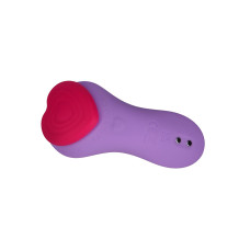 Вібратор у трусики FairyGasm HeartGem violet з пультом дистанційного керування.