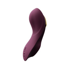 Смарт-вібратор у трусики Zalo - AYA Velvet Purple, насадка та пульт ДК