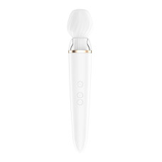 Смарт вібромасажер зі змінною головкою Satisfyer Double Wand-er