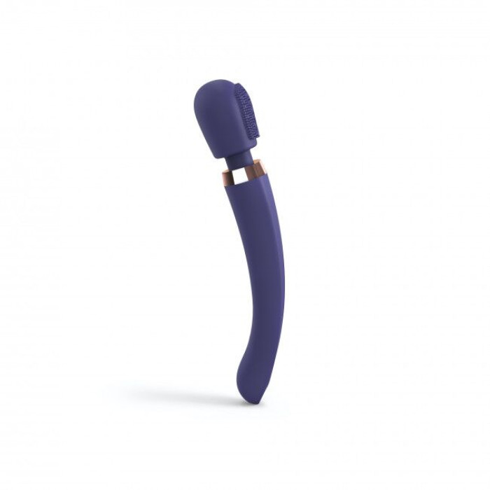 Вибромассажер с силиконовой щеточкой Love to Love Brush Crush – Midnight Indigo