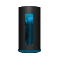 Смарт-мастурбатор LELO F1S V3 Teal, 2 мотора, 8 режимов, стимуляция звуковыми волнами