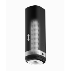 Інтерактивний мастурбатор Kiiroo Onyx 2, 10 стискальних кільця, не треба рухати, теледільдоніка