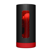 Смарт-мастурбатор LELO F1S V3 XL Red, увеличенный, 2 мотора, 8 режимов, стимуляция звуковыми волнами