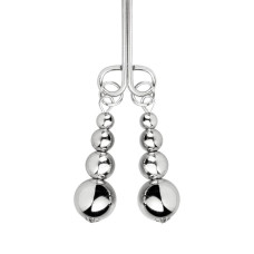 Затискачі для сосків та клітора Bedroom Fantasies: Nipple and Clitoris Clamps - Silver